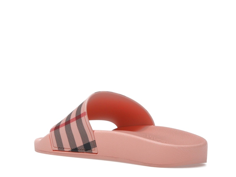 Burberry Furley Slides Vintage Check Pink (Women's)