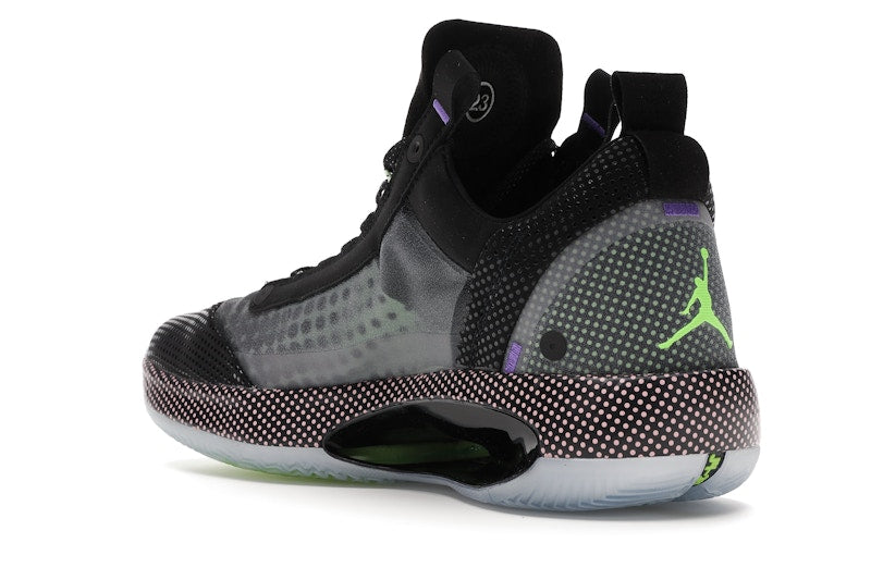 Jordan XXXIV Low Black Vapor Green Bleached Coral