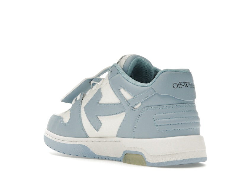 Off-White Out Of Office Calf Leather White Baby Blue