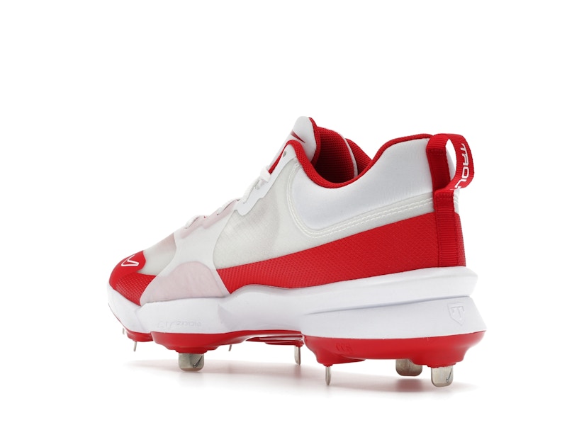 Nike Force Zoom Trout 9 Pro White Team Red University Red