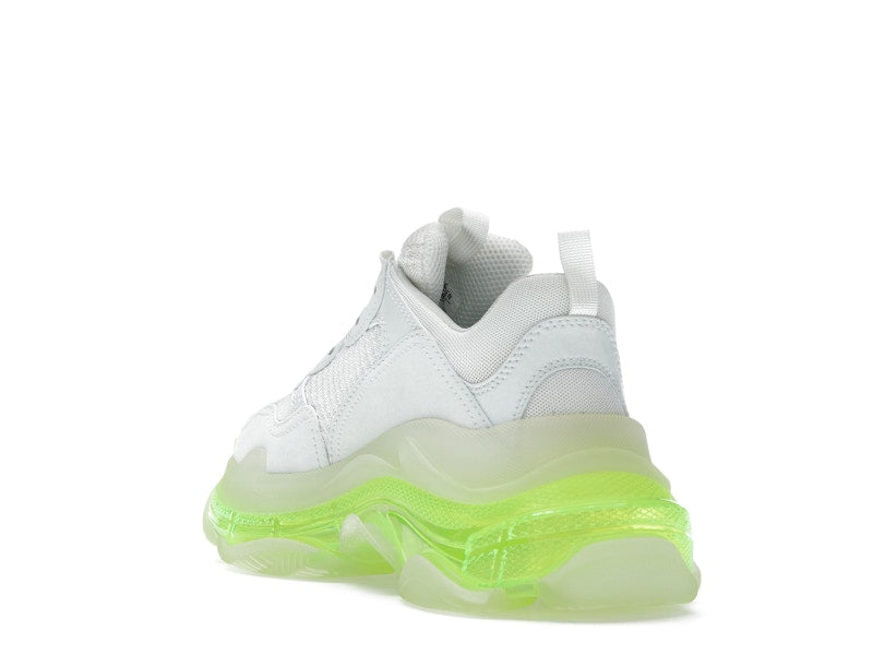Balenciaga Triple S Clear Sole White Fluo Yellow (Women's)
