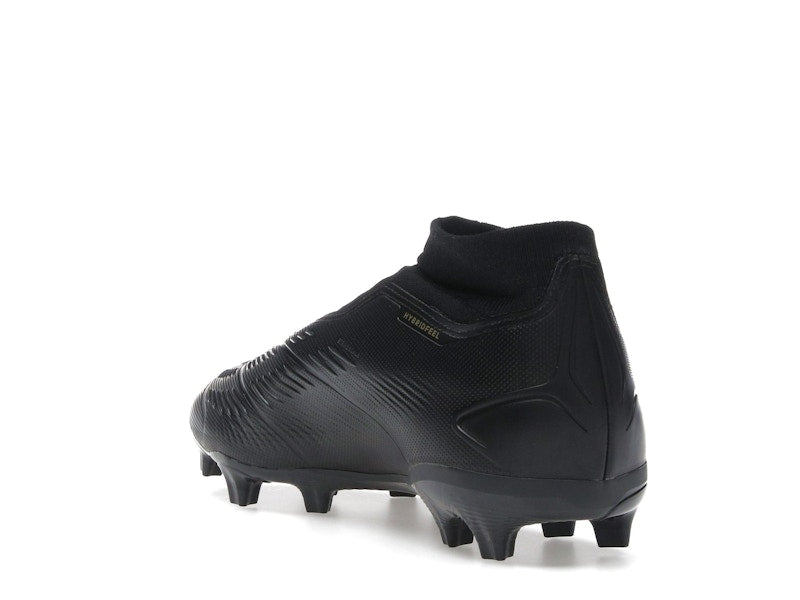 adidas Predator League Laceless FG Core Black Carbon Gold Metallic