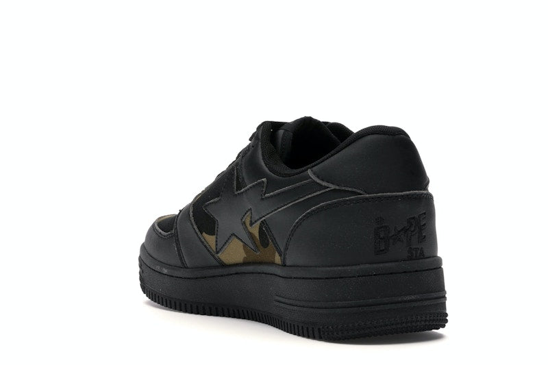 Bape 1st Camo Bape Sta Low Black