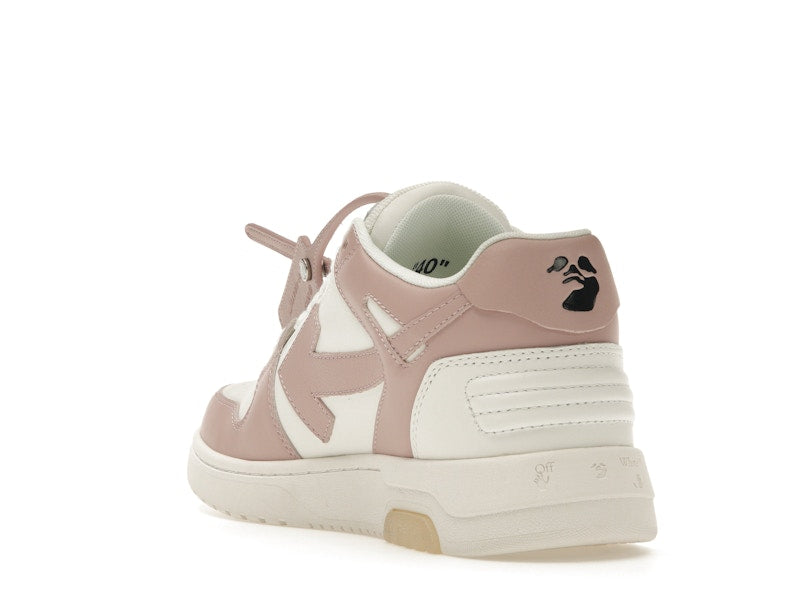 OFF-WHITE Out Of Office "OOO" Low Tops White Pink (Women's)