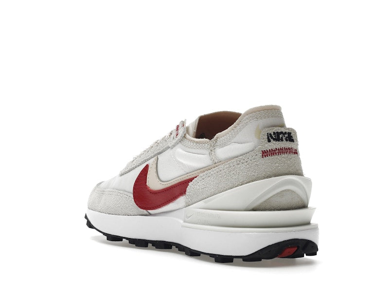Nike Waffle One SE Sail Pearl White Black Gym Red (Women's)
