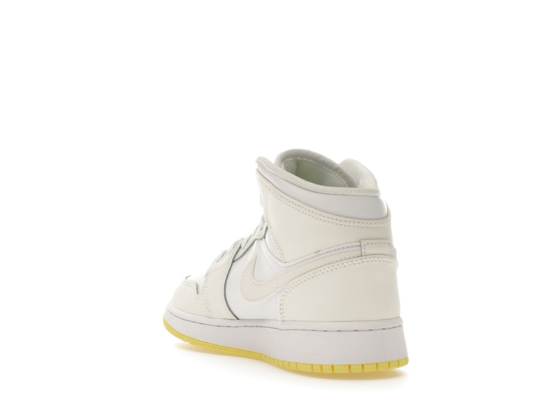 Jordan 1 Mid Sail Light Laser Orange (GS)