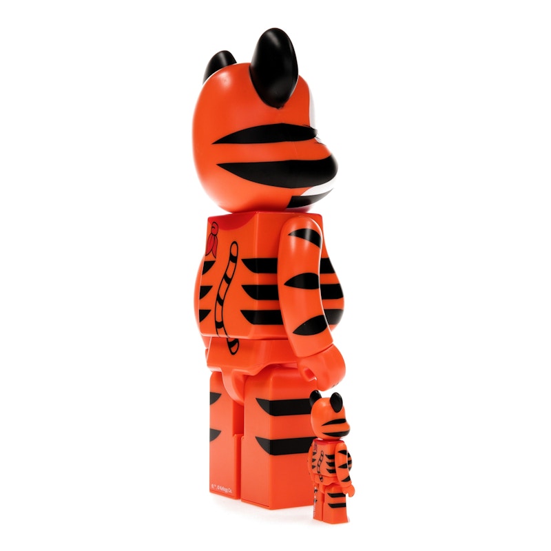 Bearbrick x Kellogg's Tony The Tiger Vintage Ver. 100% & 400% Set