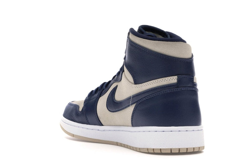 Jordan 1 Retro Premium Midnight Navy Light Cream (Women's)