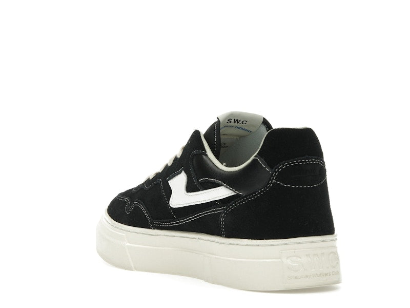 Stepney Workers Club Pearl S-Strike Suede Black White