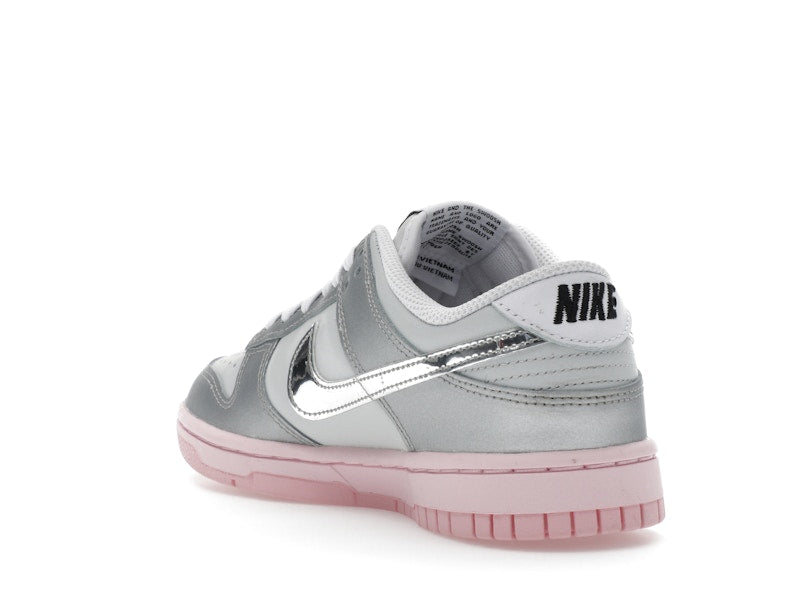Nike Dunk Low LX Metallic Silver Pink Foam (Women's)