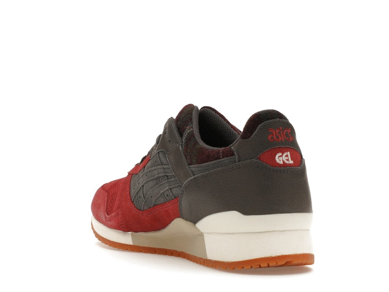 ASICS Gel-Lyte III OG Brisket Red Obsidian Grey