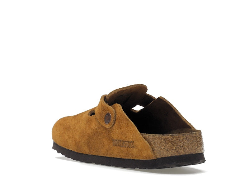 Birkenstock Boston Soft Footbed Suede Mink