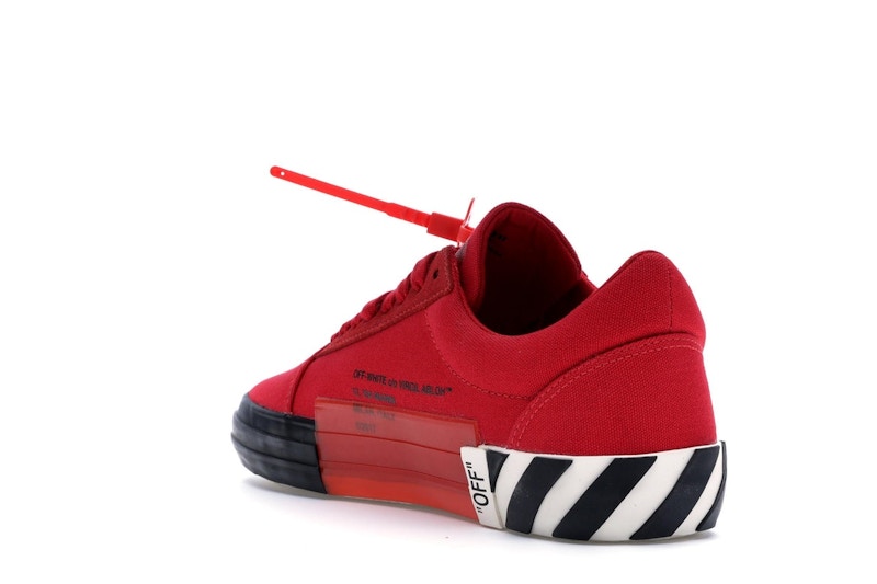 OFF-WHITE Vulc Low Red