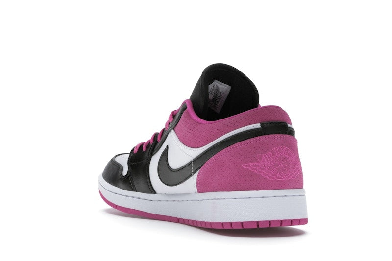 Jordan 1 Low Black Active Fuchsia