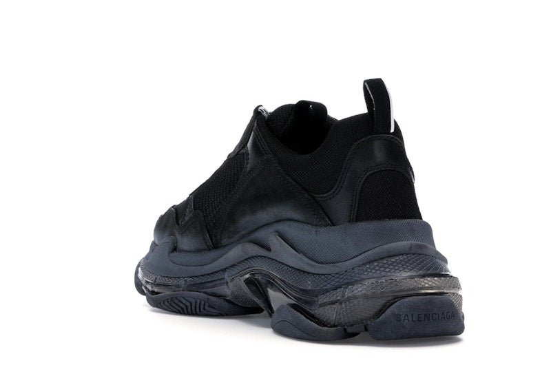 Balenciaga Triple S Clear Sole Black