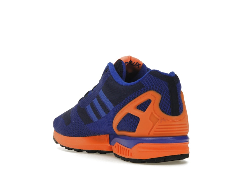 adidas ZX Flux Weave Dark Blue Orange
