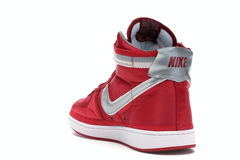 Nike Vandal High Supreme University Red Metallic Silver