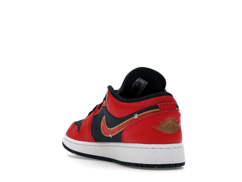 Jordan 1 Low Armory Navy Sport Red (GS)