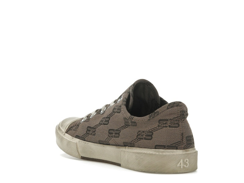 Balenciaga Paris Low 'BB Monogram Dark Mink Grey