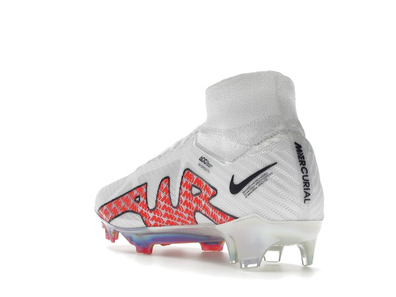Nike Zoom Mercurial Superfly 9 Elite FG White Bright Crimson