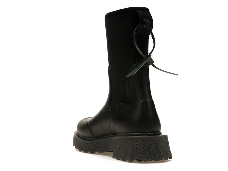 OFF-WHITE For Rainy Days Rain Boot Black (Women's)