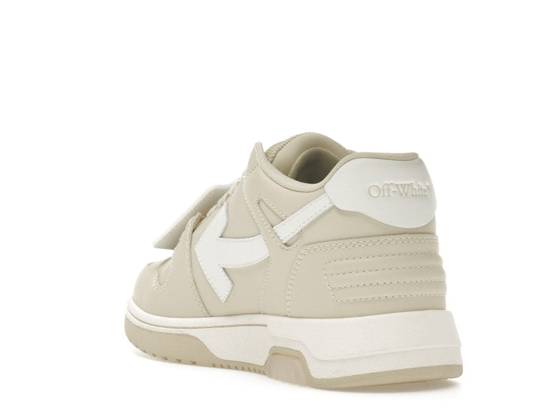 OFF-WHITE Out Of Office OOO Low Tops Angora White