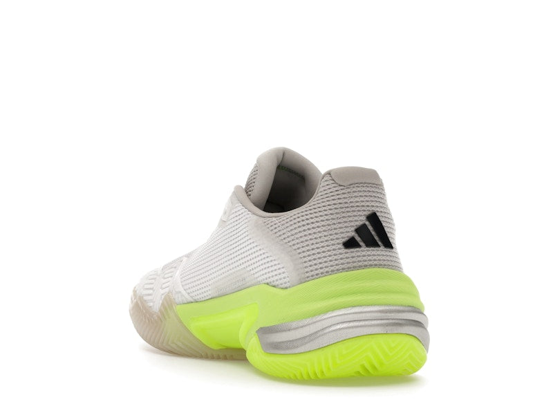 adidas Barricade 13 Clay Cloud White Iron Metallic Lucid Lemon (Women's)