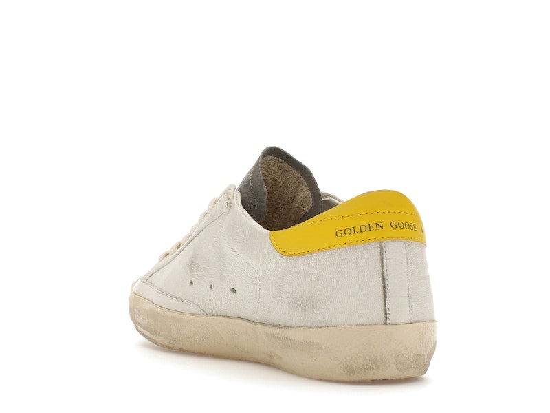 Golden Goose Super-Star White Orange Yellow