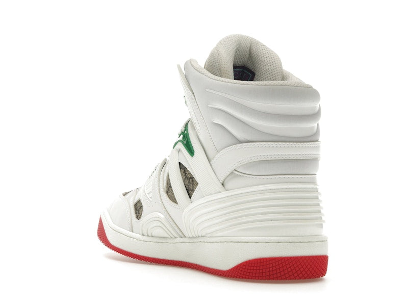 Gucci Basket White Demetra Red (Women's)