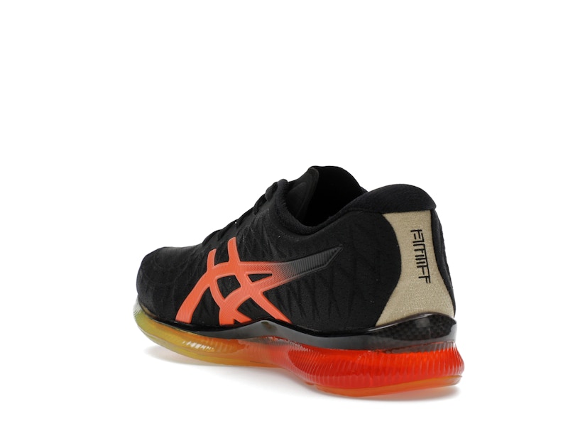 ASICS Gel-Quantum Infinity Black Shocking Orange