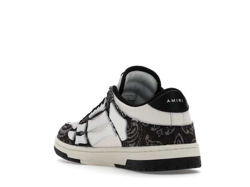 AMIRI Skel Top Low Bandana Denim Black