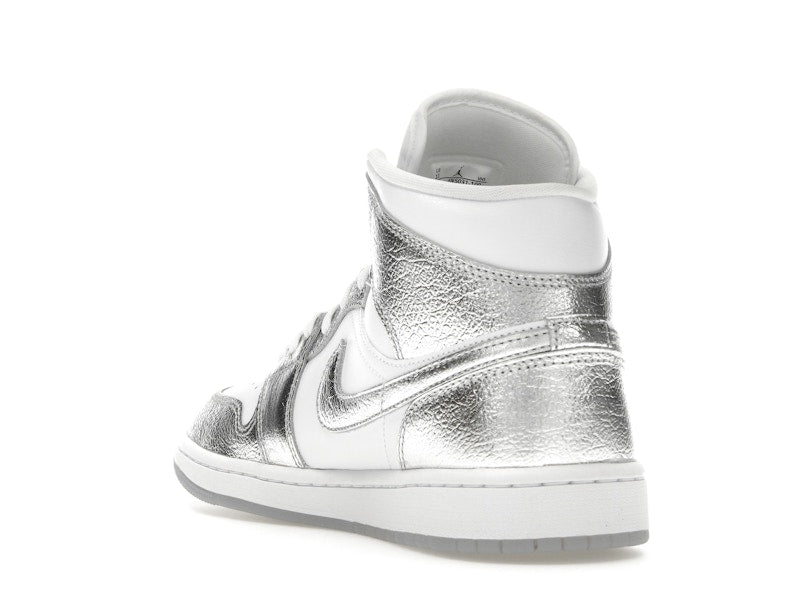 Jordan 1 Mid SE Metallic Silver (Women's)