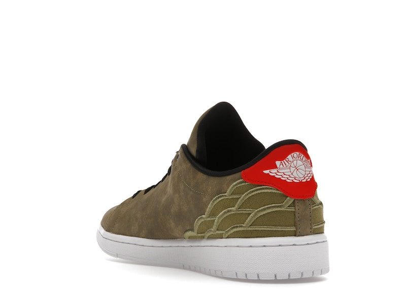Jordan 1 Centre Court Oil Green