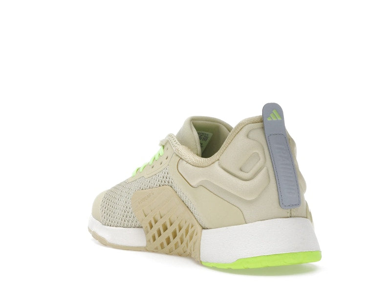 adidas Dropset 3 Strength Powder Yellow Matte Silver Lucid Lemon (Women's)