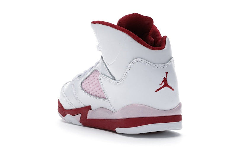 Jordan 5 Retro White Pink Red (PS)