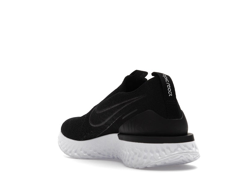 Nike Epic Phantom React Flyknit Black White (Women's)