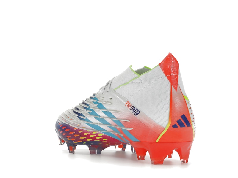 adidas Predator Edge.1 FG White Solar Yellow Power Blue