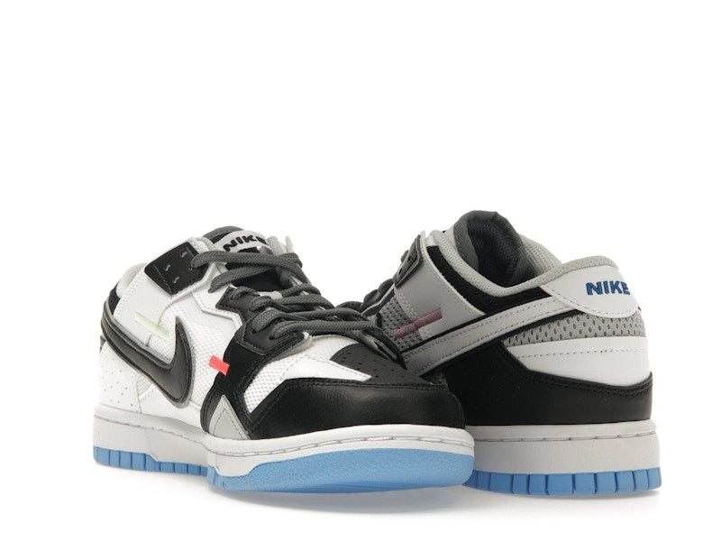 Nike Dunk Low Scrap Black Neutral Grey University Blue White