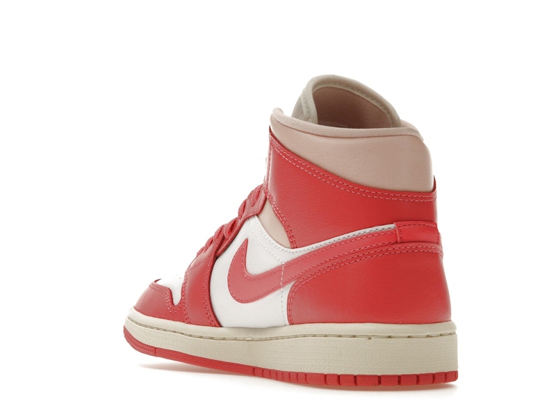 Jordan 1 Mid Strawberries and Cream (Women's)