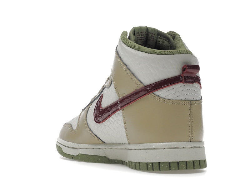 Nike Dunk High Tumbled Tan White Brown (Women's)