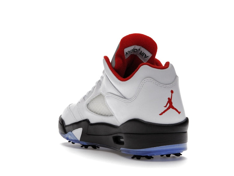 Jordan 5 Retro Low Golf Fire Red (Silver Tongue)