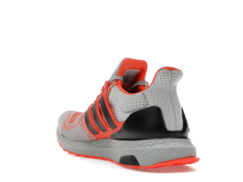 adidas Ultra Boost 1.0 Core Black Impact Orange Grey Two