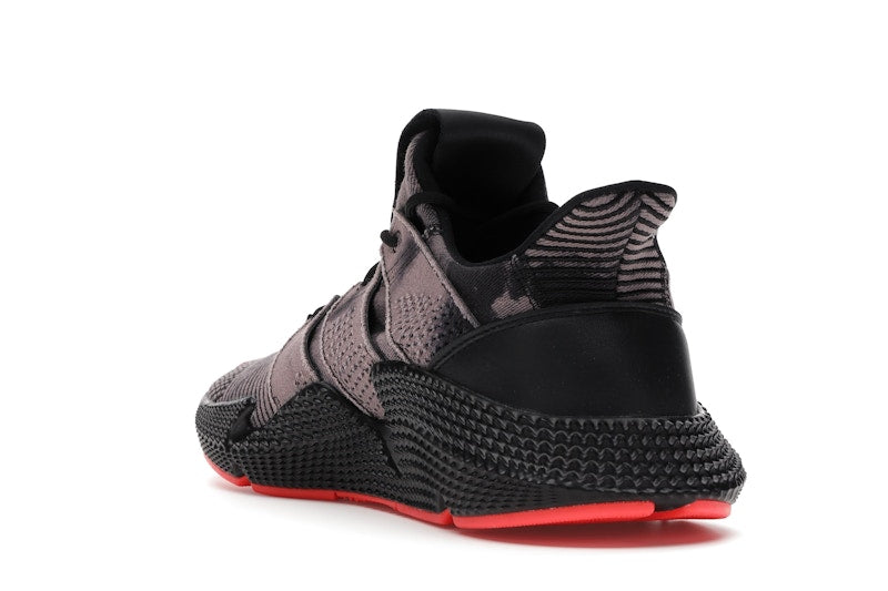 adidas Prophere Bleached Black Solar Red