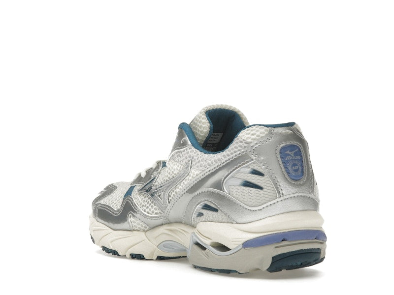 Mizuno Wave Rider 10 White Silver Blue