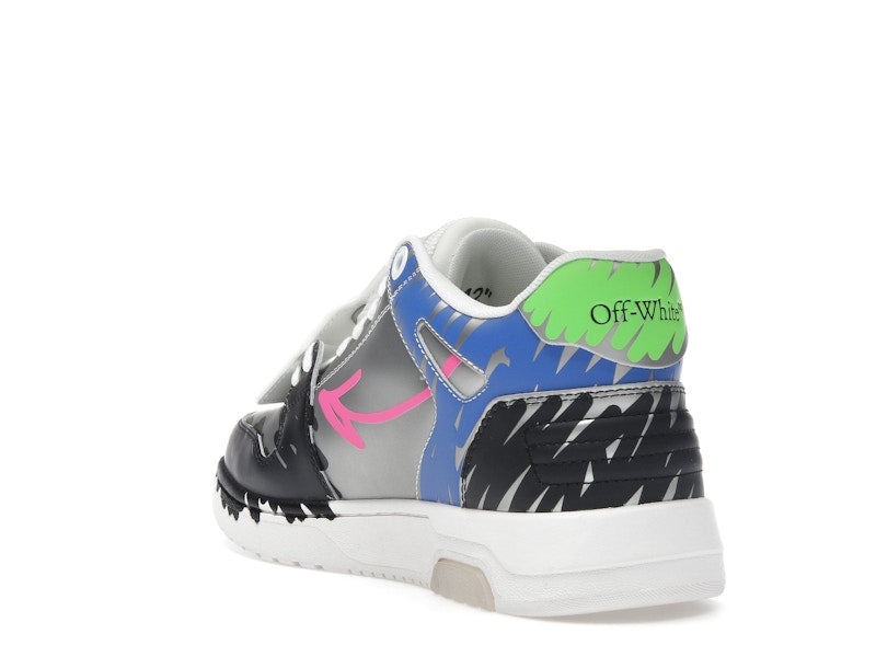 OFF-WHITE Out Of Office "OOO" Low Tops BSTROY