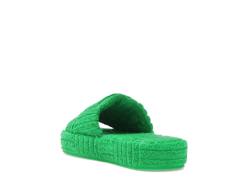 Bottega Veneta Resort Sponge Slide Grass (Womens)