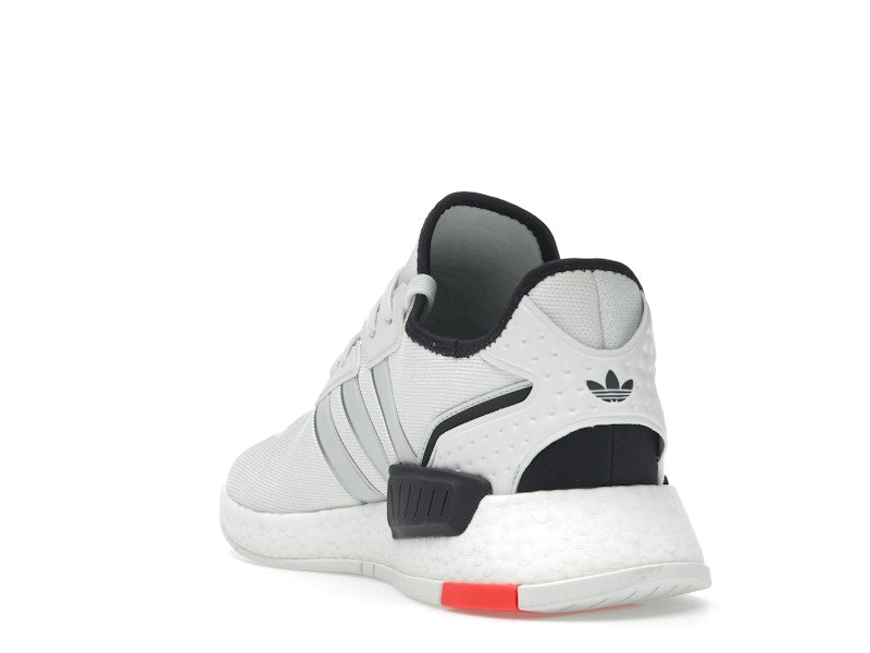 adidas NMD G1 Crystal White Grey Solar Red
