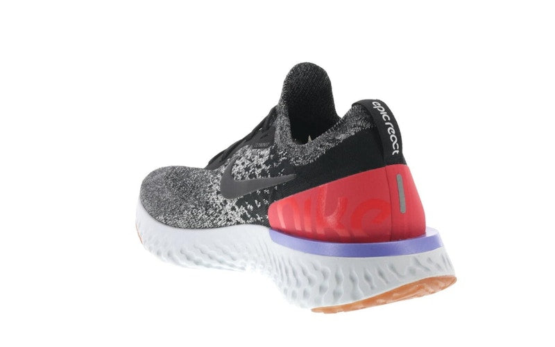 Nike Epic React Flyknit Black Red Orbit