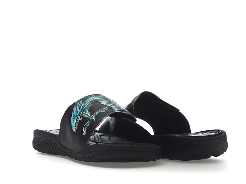 adidas Reptossage Hook-And-Loop Slides Yu-Gi-Oh! Blue Eyes White Dragon