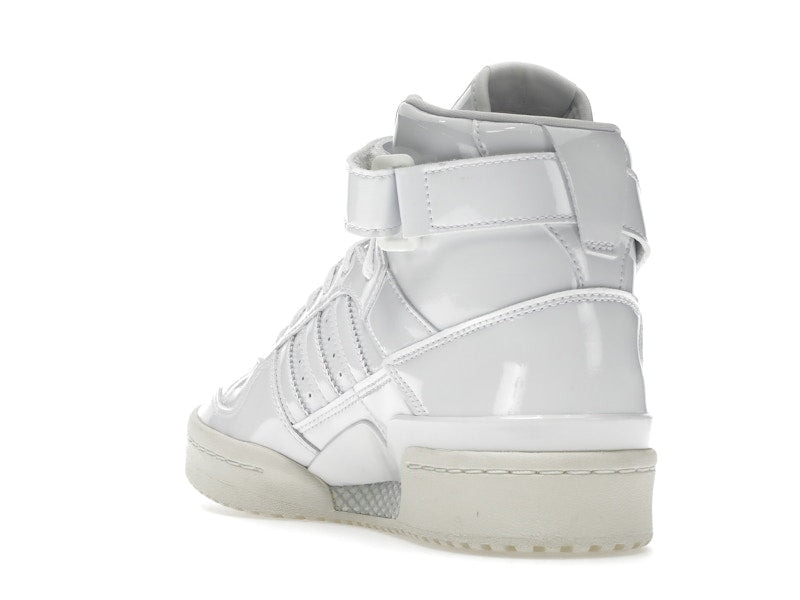adidas Forum Mid Triple White Patent Leather (Women's)